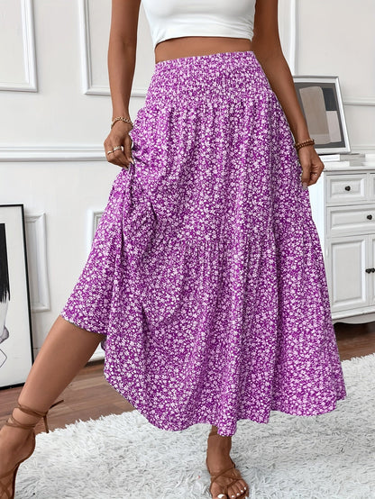 Elena Ditsy Floral Skirt