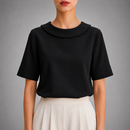 Camille Round Neck Blouse