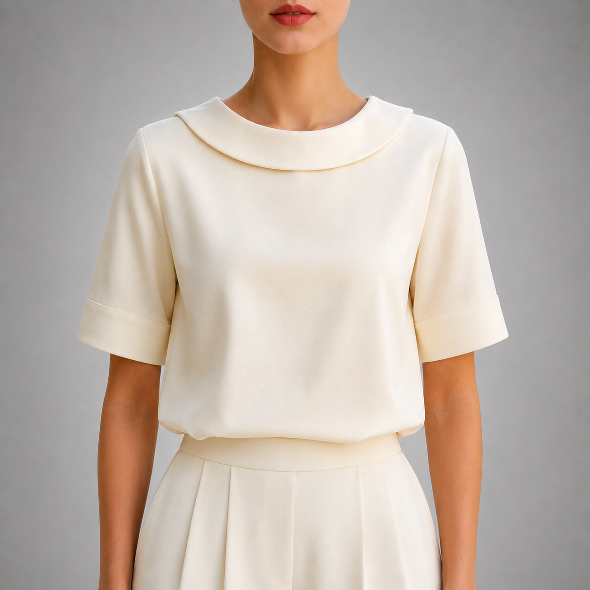Camille Round Neck Blouse